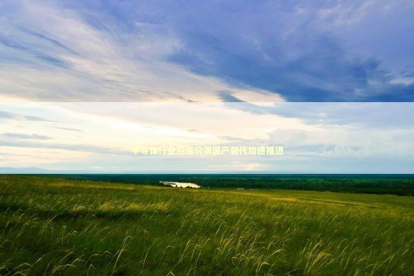 半导体行业迎涨价潮国产替代加速推进