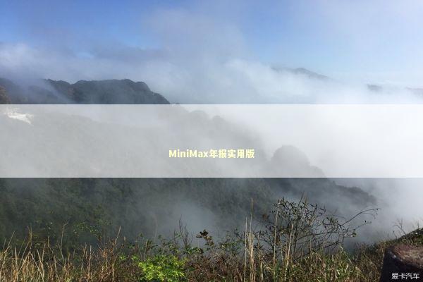 MiniMax年报实用版 新闻