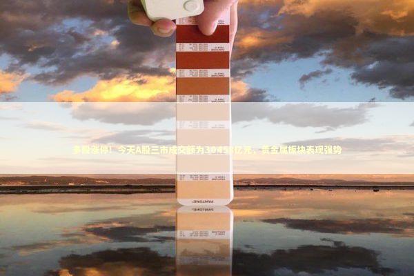 多股涨停！今天A股三市成交额为30458亿元，贵金属板块表现强势