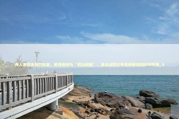 两人表现出强烈反差，美媒讽刺为“政治闹剧”，美众议院公布克林顿夫妇问询视频_4 新闻