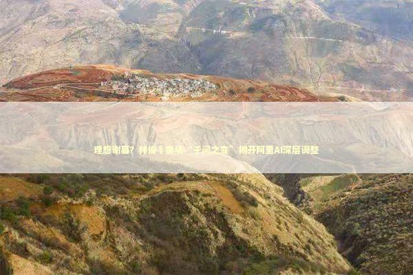 理想谢幕？林俊旸离场“千问之变”揭开阿里AI深层调整